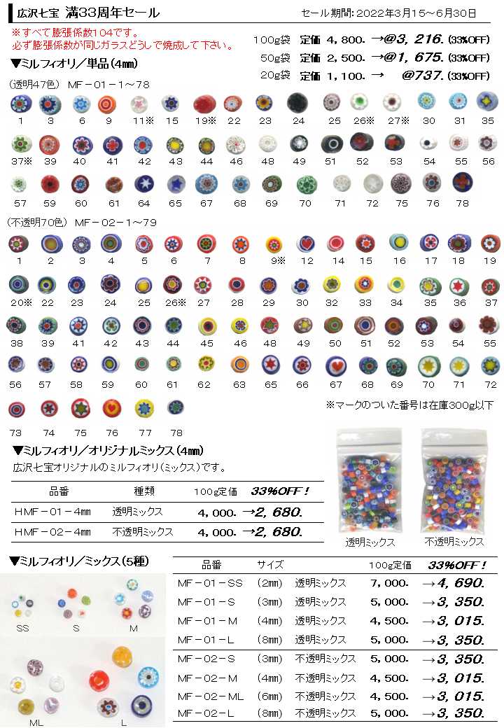 今月のオススメ(2021年11月)サービス品